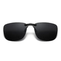 Square Polarized Clip-On Sunglasses – UV400 Anti-Glare